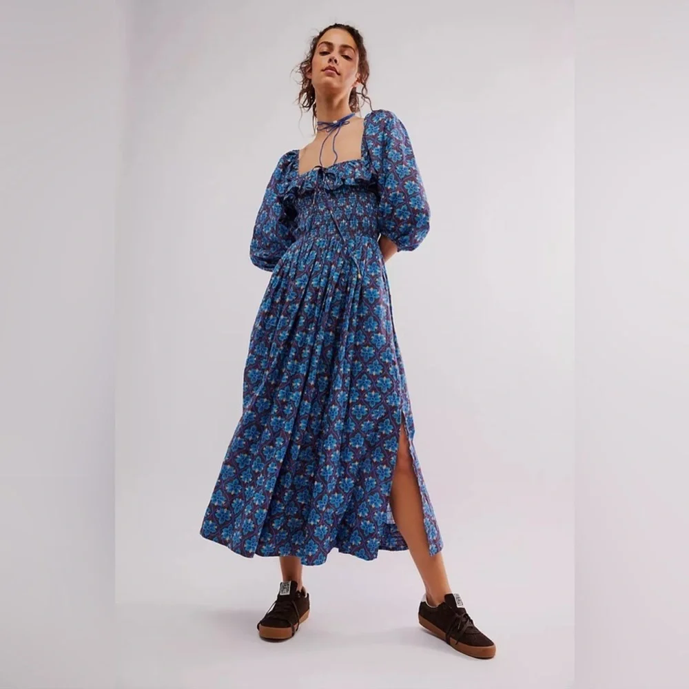 Free People Oasis Printed Maxi Dress
